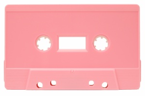 Розовые аудиокассеты